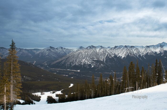 skiing in the canadian rockies