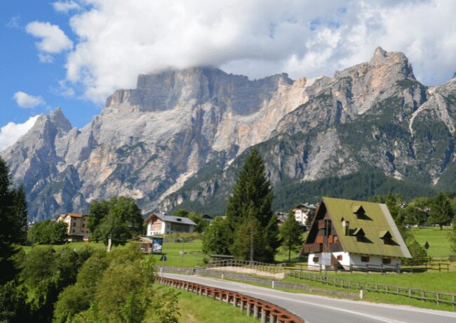 The calming street and relaxing atmosphere at Germany.