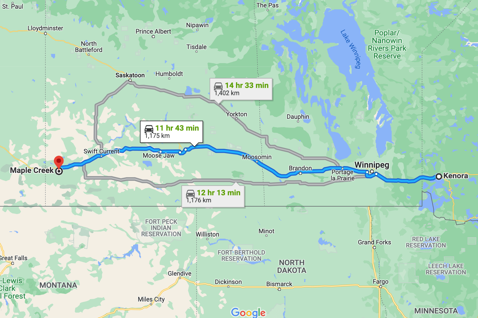 ontario to bc road trip itinerary