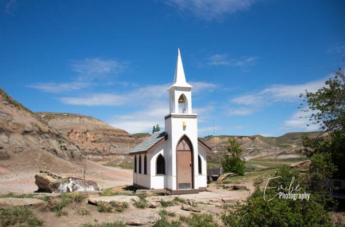 the Drumheller Little Church