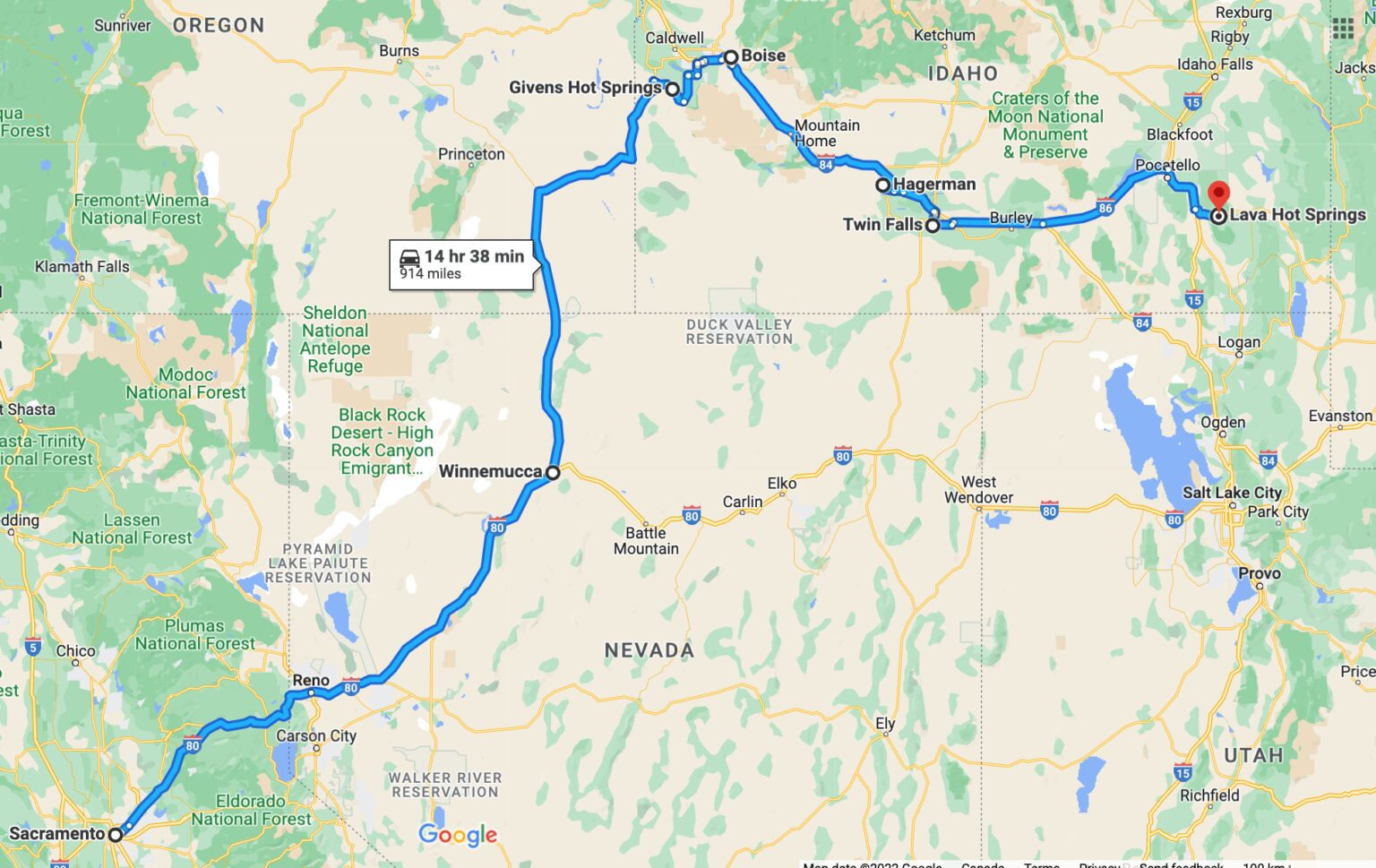 Western US Road Trip: A California to Montana Itinerary