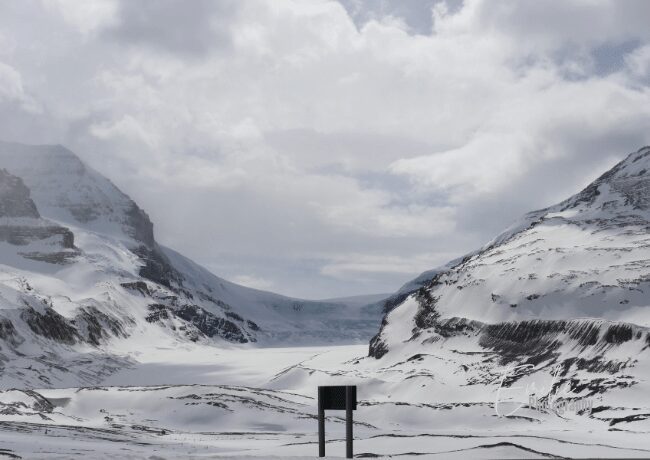 walk on Columbia Glacier