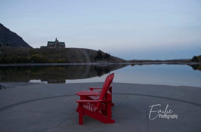 waterton village fall walk