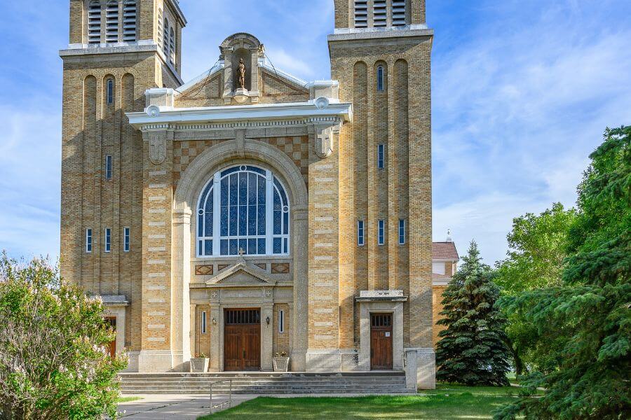 Cathedral in Gravelbourg SK