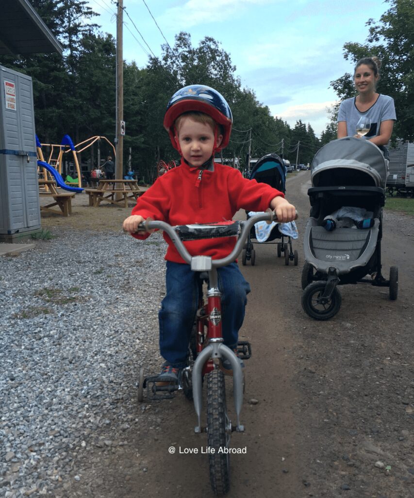 Baby Jogger stroller was also our go-to when camping