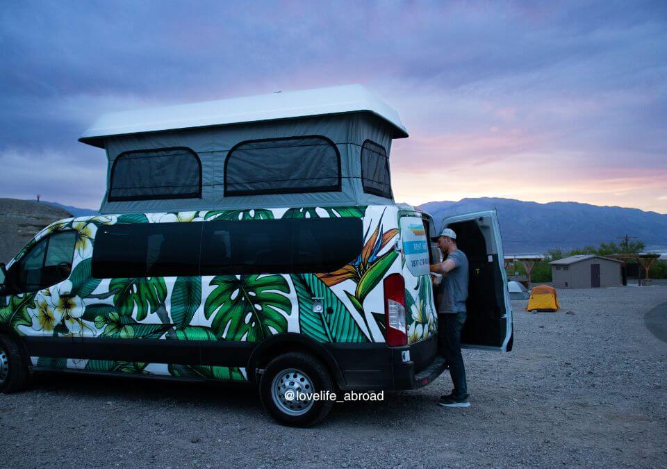 Texas Creek Campground in Death Valley National Park