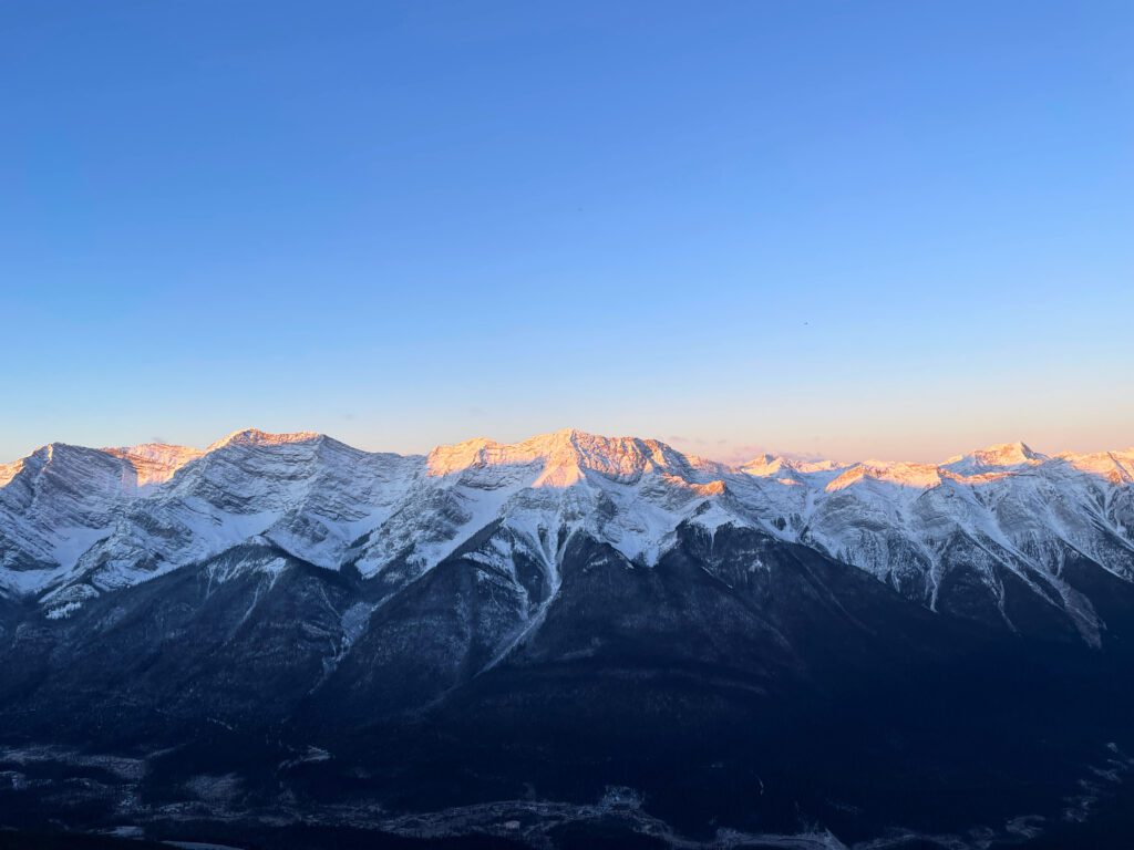 Canadian Rockies in Winter