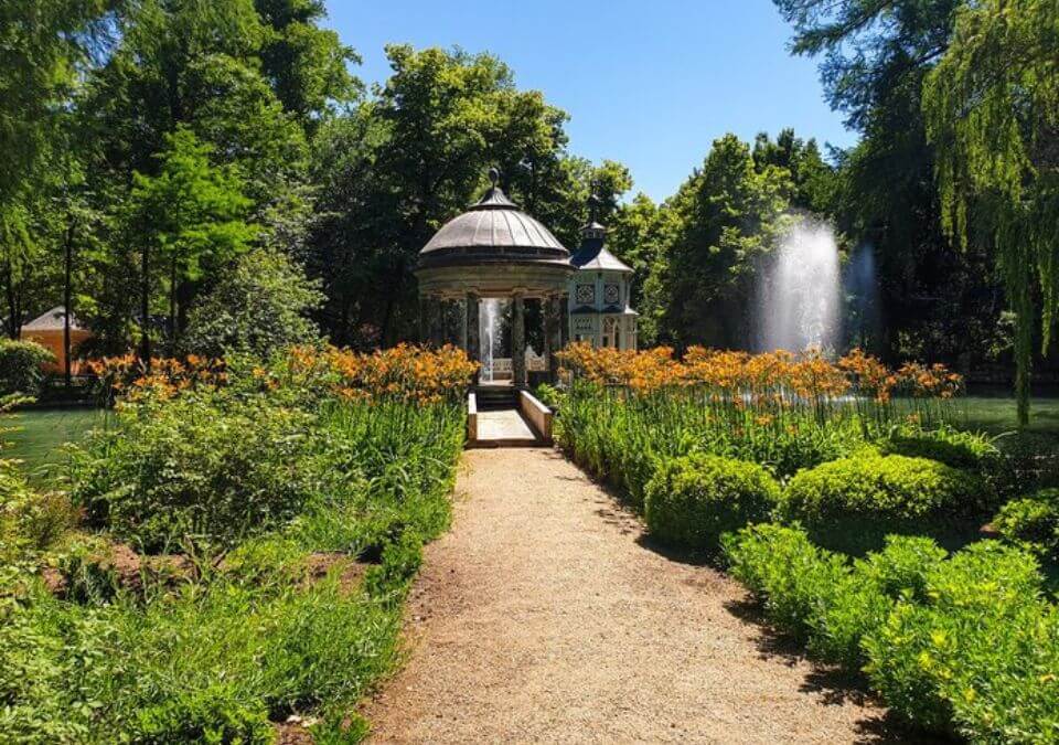 Majestic graden of  Aranjuez.