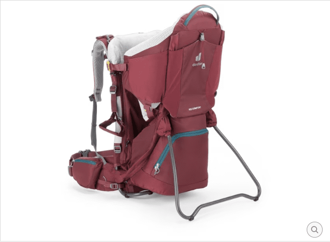 Deuter Kid Comfort Pro carrier color red.