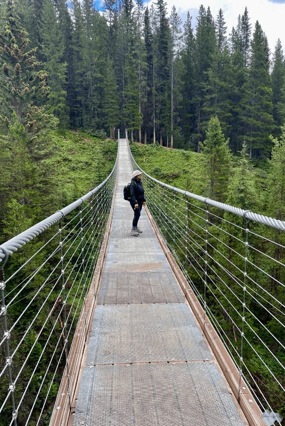 Blackshale Suspension Bridge, Kananaskis Country