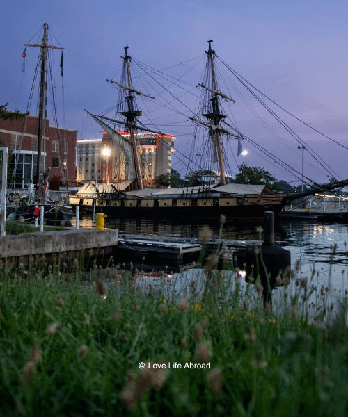 Enjoying-Erie-waterfront