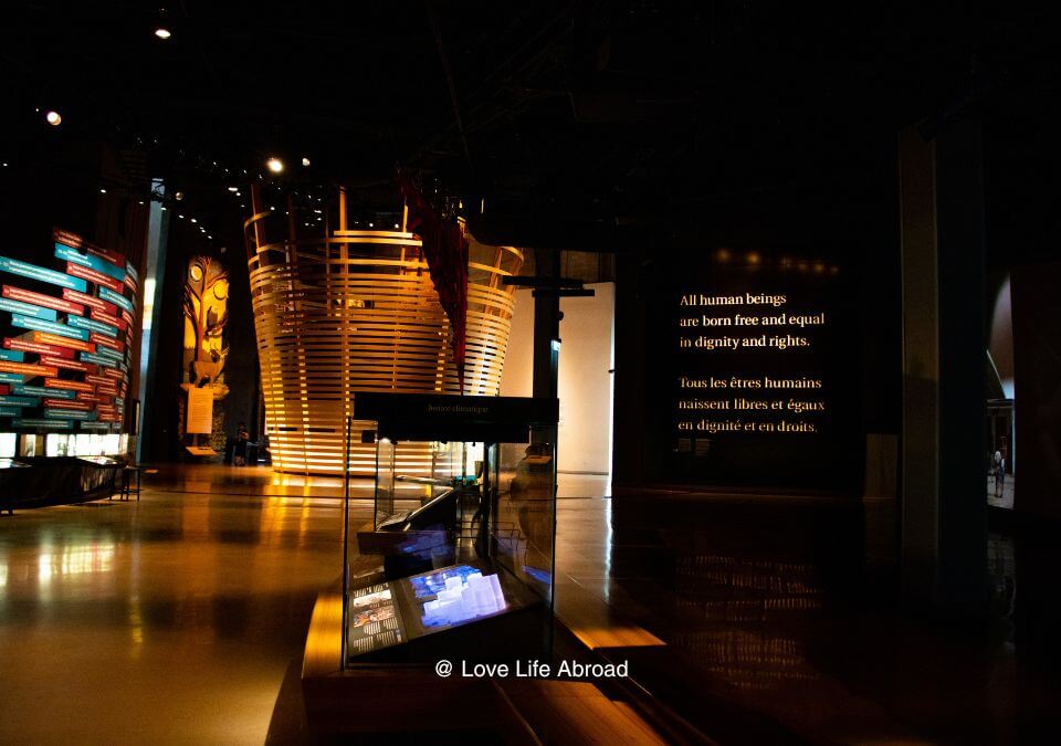 Visiting the Canadian Museum of Human Rights in Winnipeg