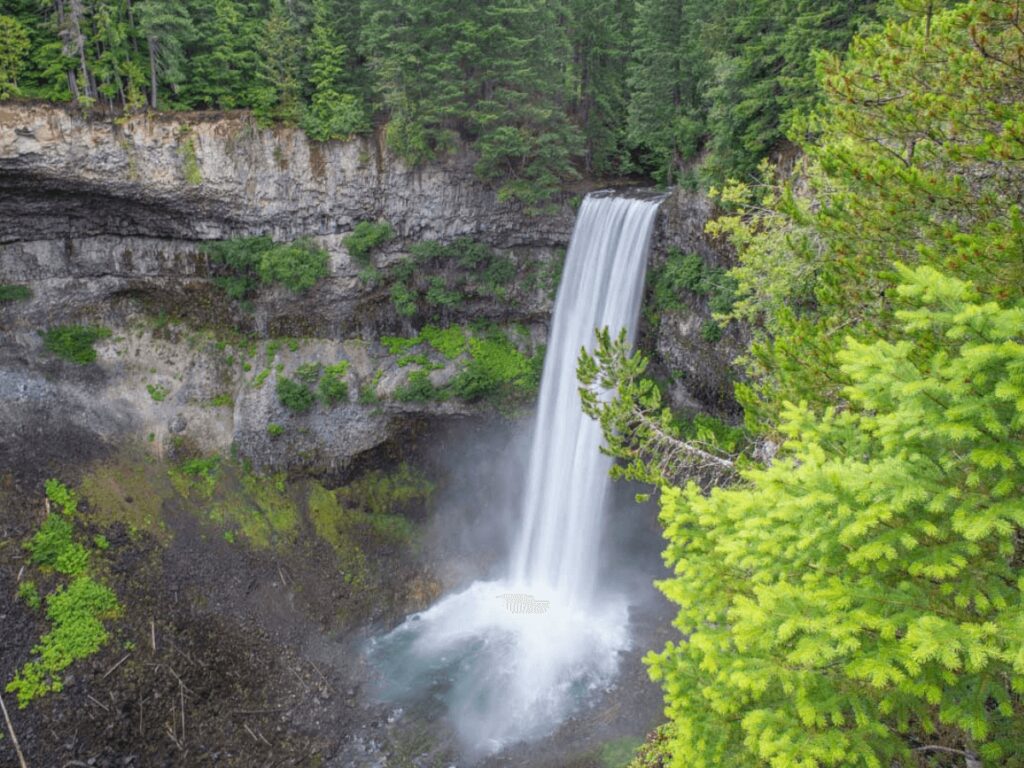 Brandywine Falls near Whistler. Photo credit:Bailey/Destinationless Travel