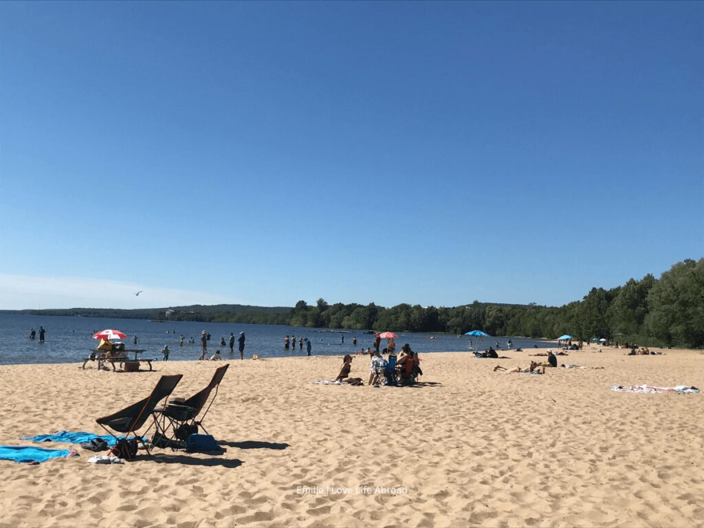 Shabogesic Beach which used to be named Marathon Beach