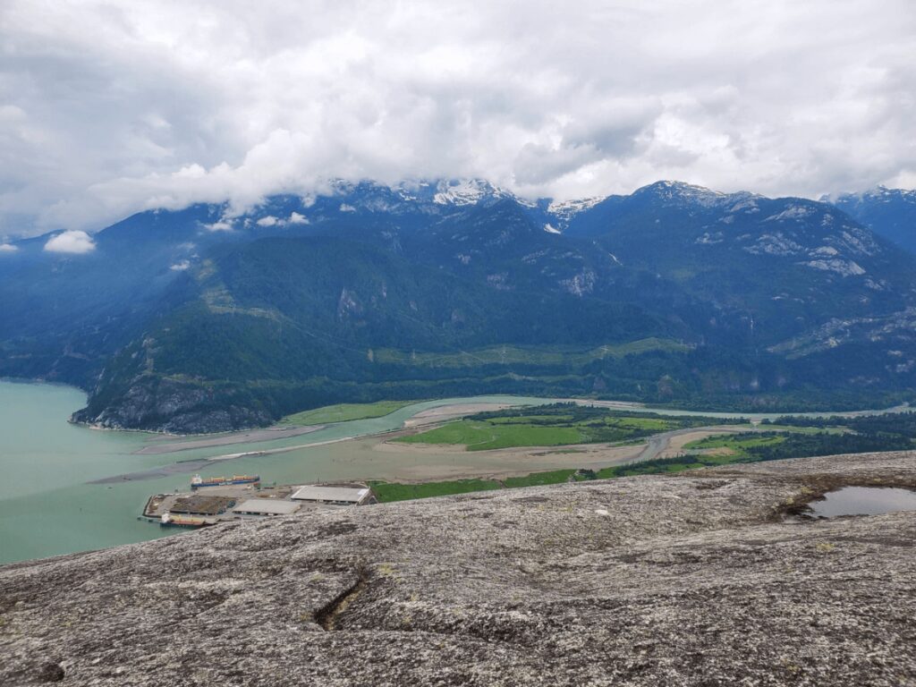 The Chief hiking trail near Squamish