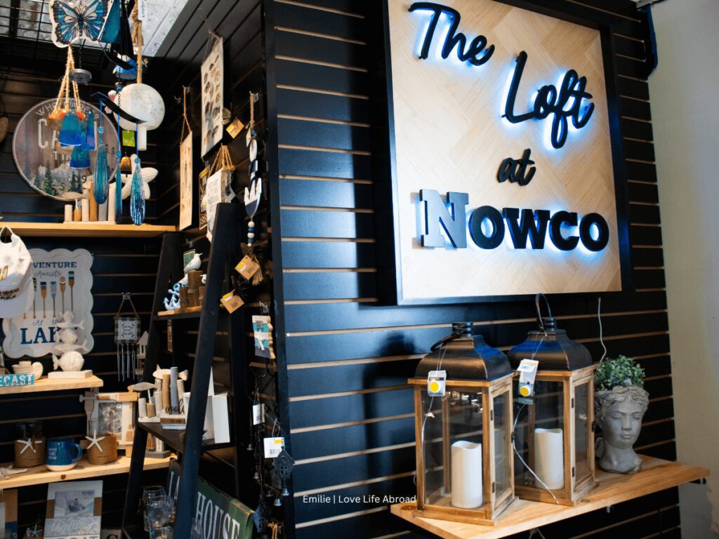 Shopping at The Loft at Nowco in Lacombe