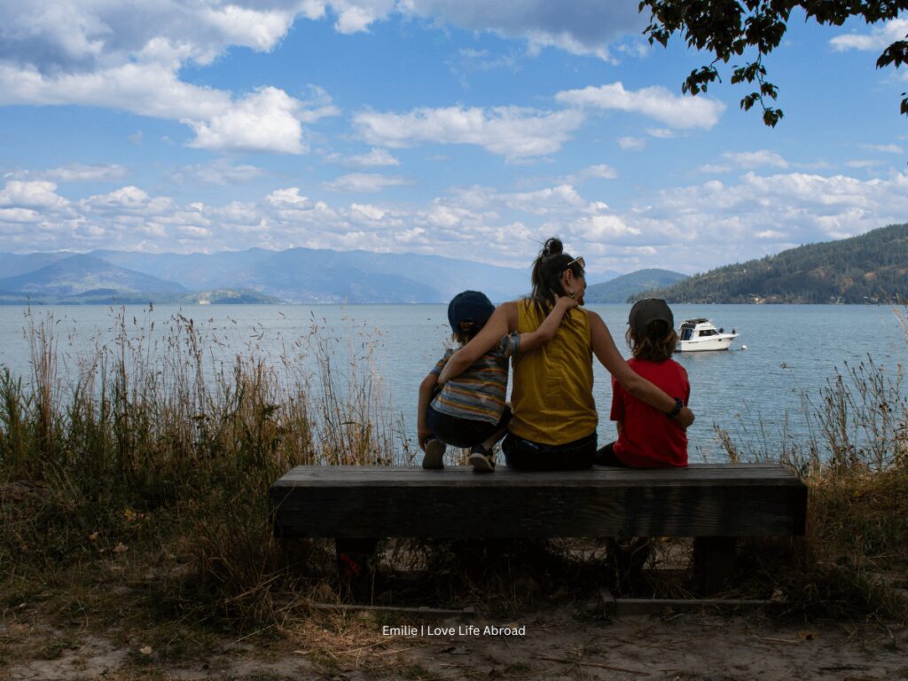 Pend dOreille Bay Trail in Sandpoint