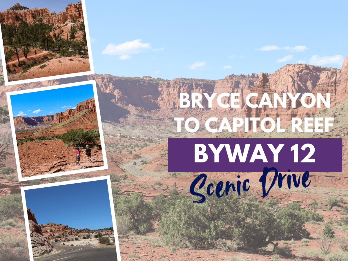 Bryce Canyon to Capitol Reef scenic drive