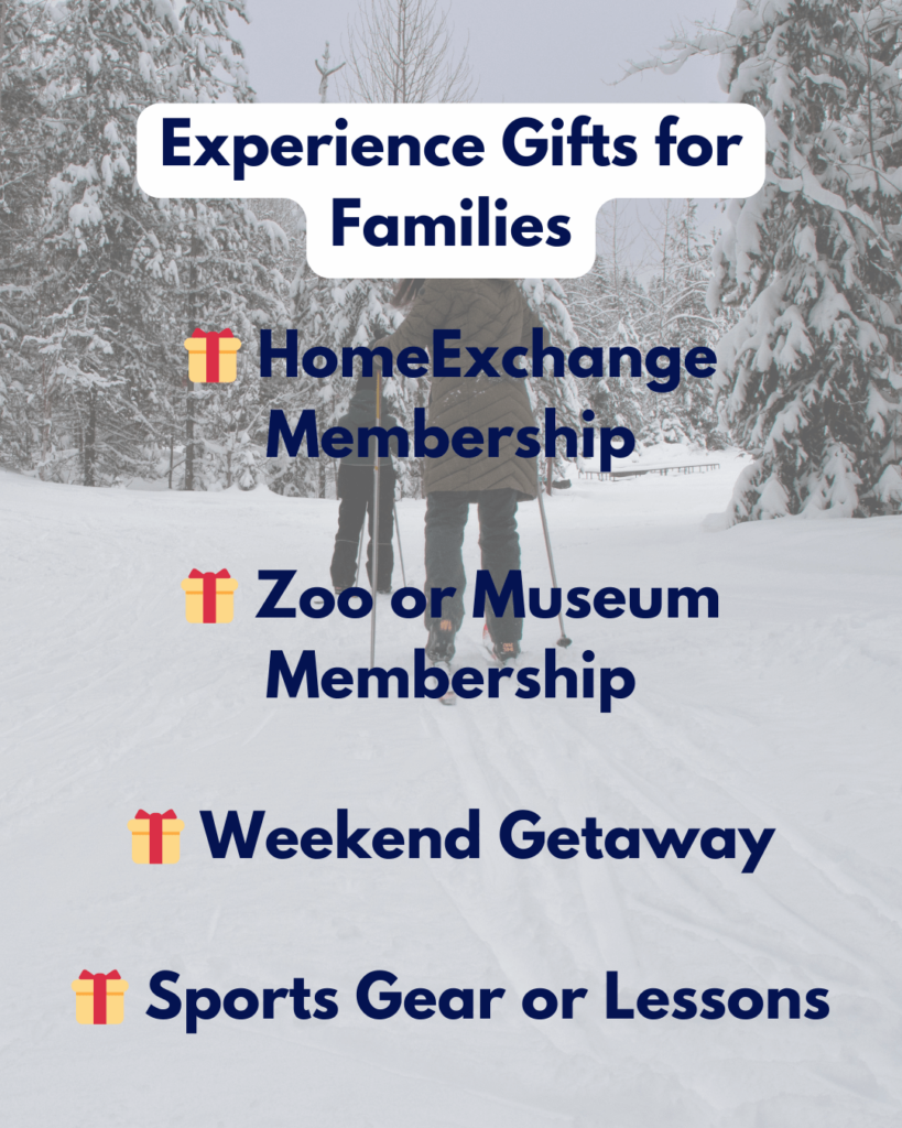 Experience Gifts for Families recap