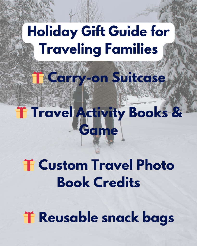 Experience Gifts for traveling families