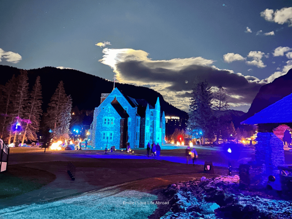 In Search of Christmas Spirit at the Garden of Time in Banff