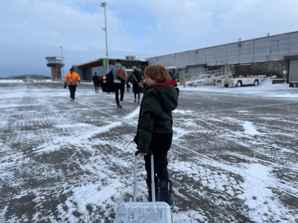 We flew into YXS after a short 15-hour flight from Calgary