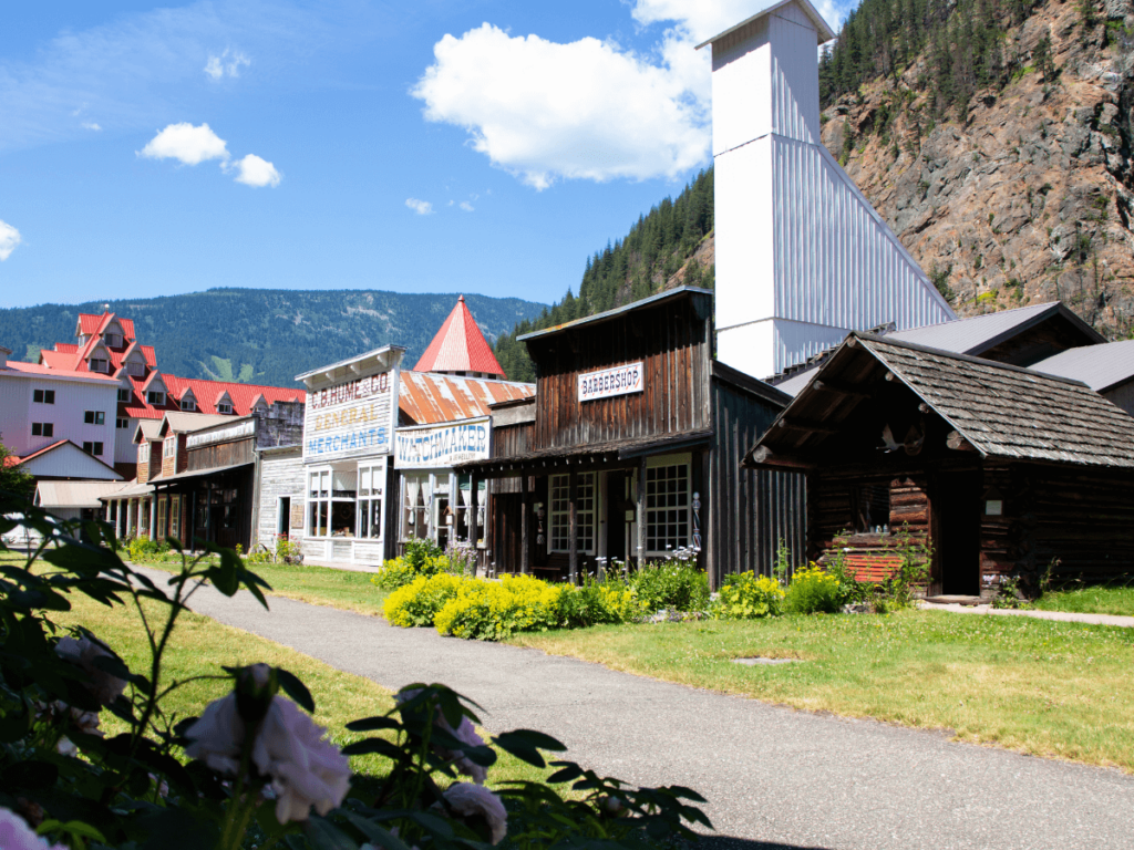 3 Valley Gap Ghost Town near Revelstoke BC