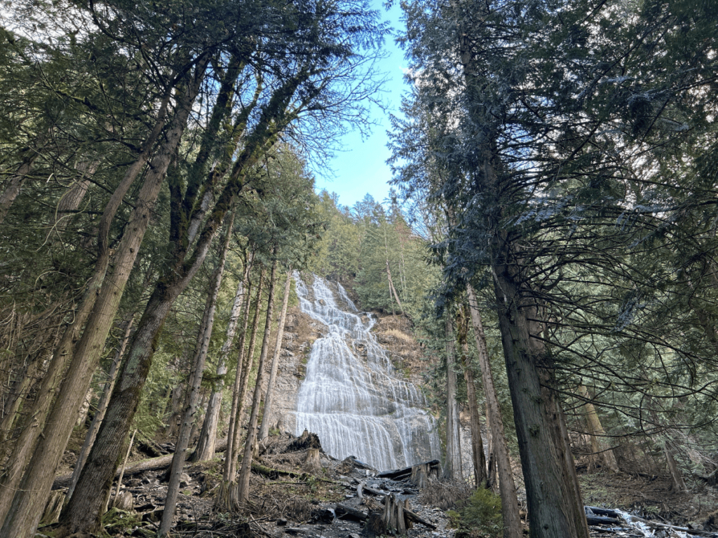 Bridal Veil Falls Park in Chilliwck BC