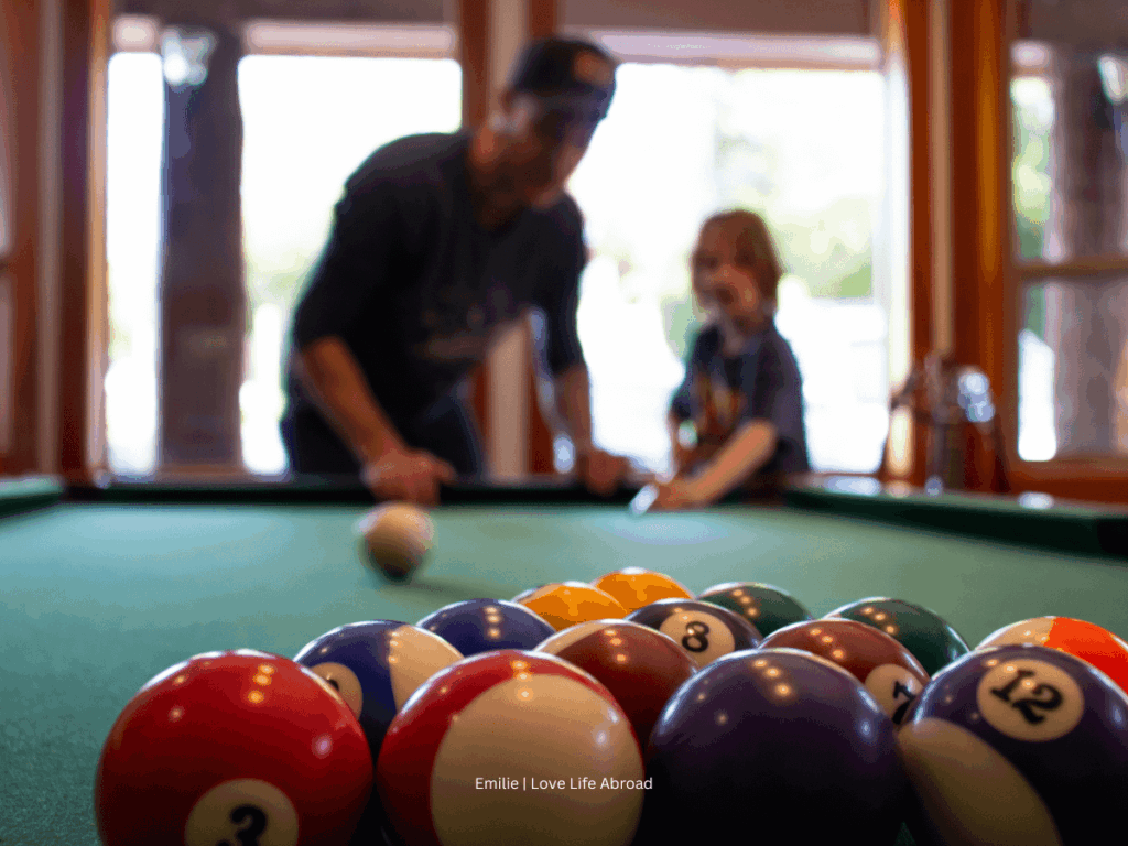 There is a pool table in one of the commun room of the HI Tofino 1 » Love Life Abroad There is a pool table in one of the commun room of the HI Tofino