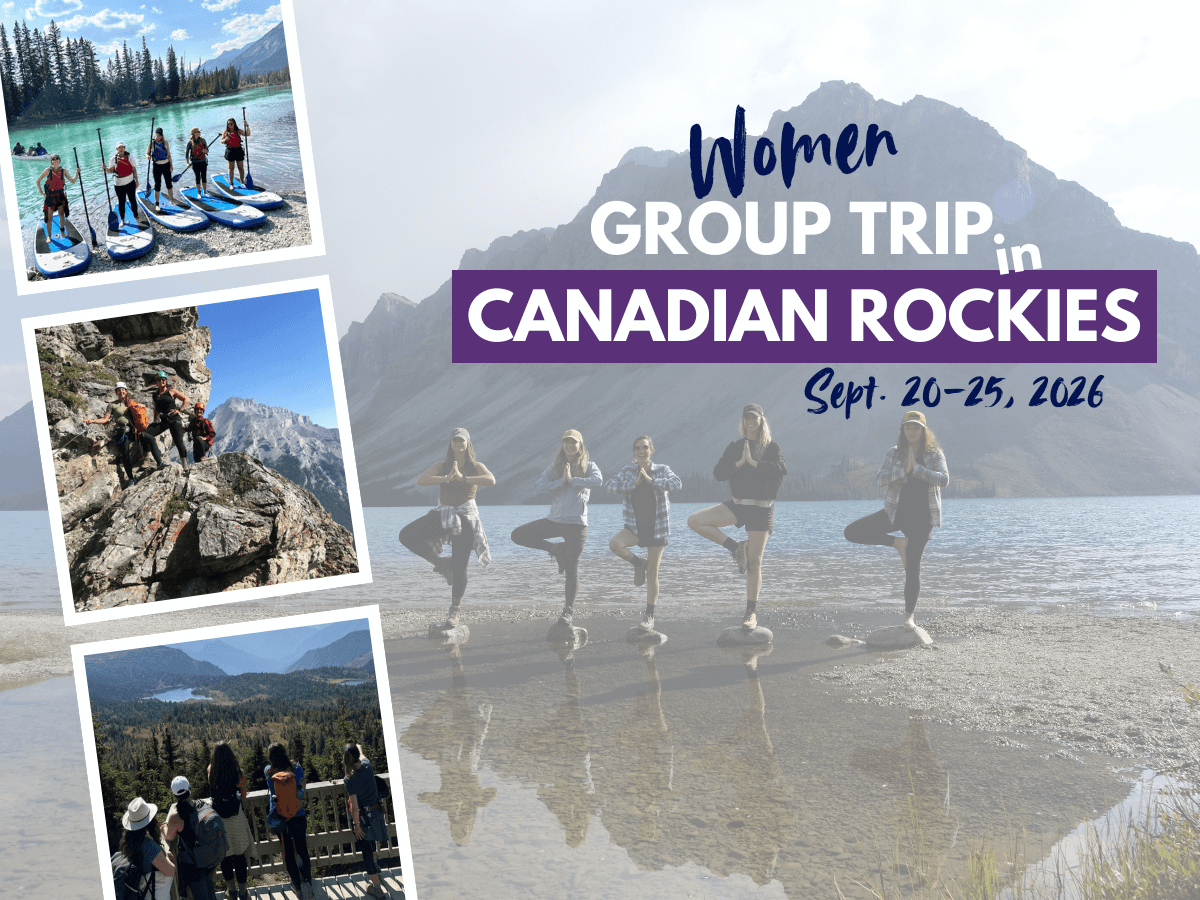Women Group Trip Canadian Rockies 2026